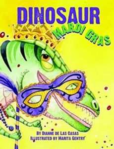 Dinosaur Mardi Gras Children's Book